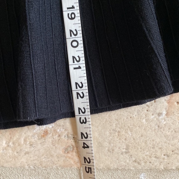 NWT CARMEN Ombre dip dyed knit skirt office career work fit & flare Size L - Picture 7 of 8